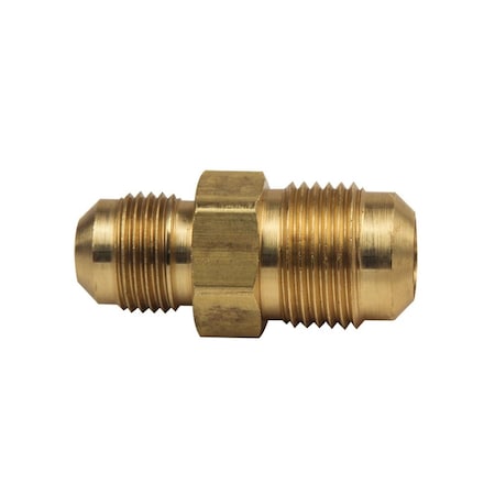 Thrifco Plumbing No. 42R 1/2 Inch x 3/8 Inch Brass Flare Coupling 4401110